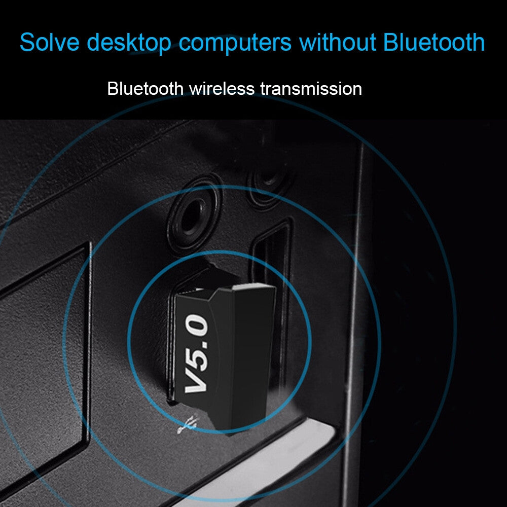 Adaptateur Bluetooth 5.0 USB – Longue Portée 50m, Plug & Play