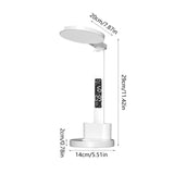 Lampe de Bureau Pliable avec Batterie 2000mAh et Rangement Stylos