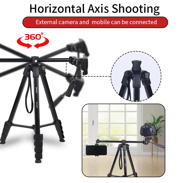 Trépied Monopode Détachable avec Axe 360° Jmary KP-2209