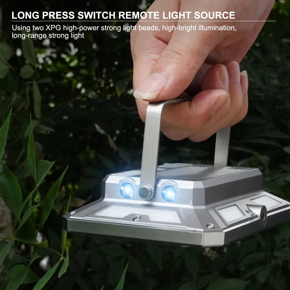 Projecteur LED Multifonction KXK-686 50W - Rechargeable, Étanche, 1000LM, USB