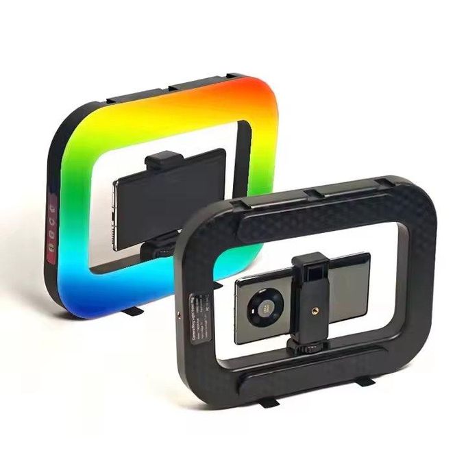 Ring Light Rectangulaire RGB 20W Rechargeable 3600mAh