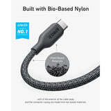 Câble Anker USB-C vers USB-C 240W Nylon Bio-Sourcé Ultra Résistant