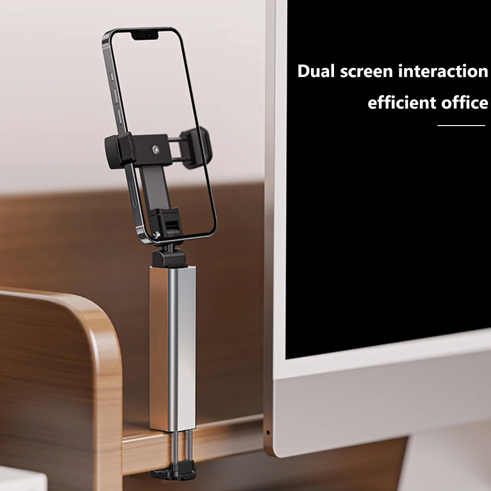 Support Téléphone 360° Pliable pour Voyage et Bureau