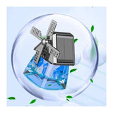 Désodorisant de Voiture Solaire à Moulin à Vent – Diffuseur d’Huiles Essentielles