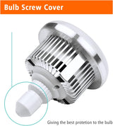 Ampoule LED 85W Photo/Vidéo E27 avec Télécommande 3000K-6500K