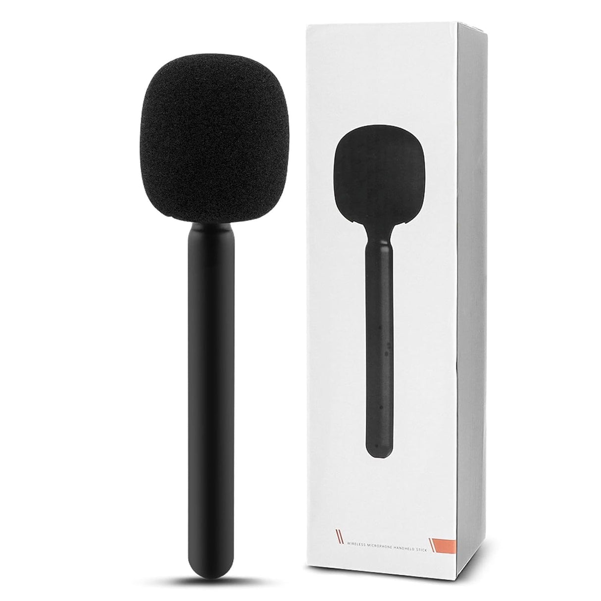 Poignée Adaptateur Portable pour Microphone avec Mousse et Cadre en Aluminium