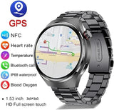 Smart Watch GT4 Pro – GPS, NFC, Appels Bluetooth, Écran HD