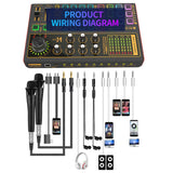 Kit Microphone BM-800 avec Carte Son K300