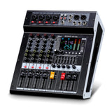 Mixer Audio 4 Canaux BOMGE 402B – 2x350W, Bluetooth, Studio & DJ