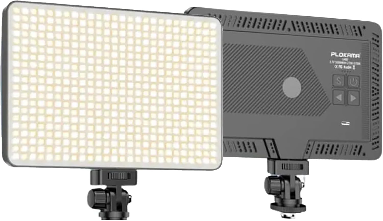 Lampe LED  pour Caméra & Smartphone Plokama U480 20W