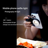 Poignée Photo Bluetooth BBC-9 avec Anneau LED et Fixation Magnétique