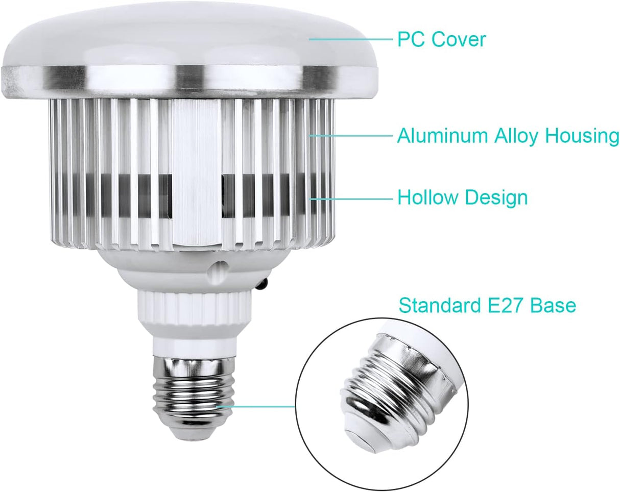 Ampoule LED 85W Photo/Vidéo E27 avec Télécommande 3000K-6500K