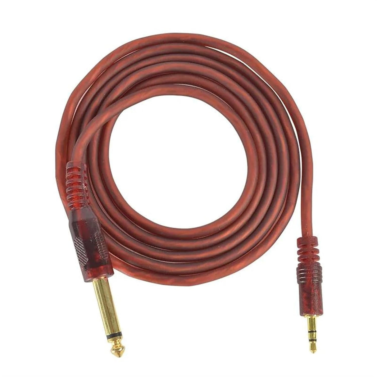 Câble Audio Stéréo 1.5m – Jack 3.5mm vers 6.35mm pour Guitare, Ordinateur, Enceinte, Amplificateur