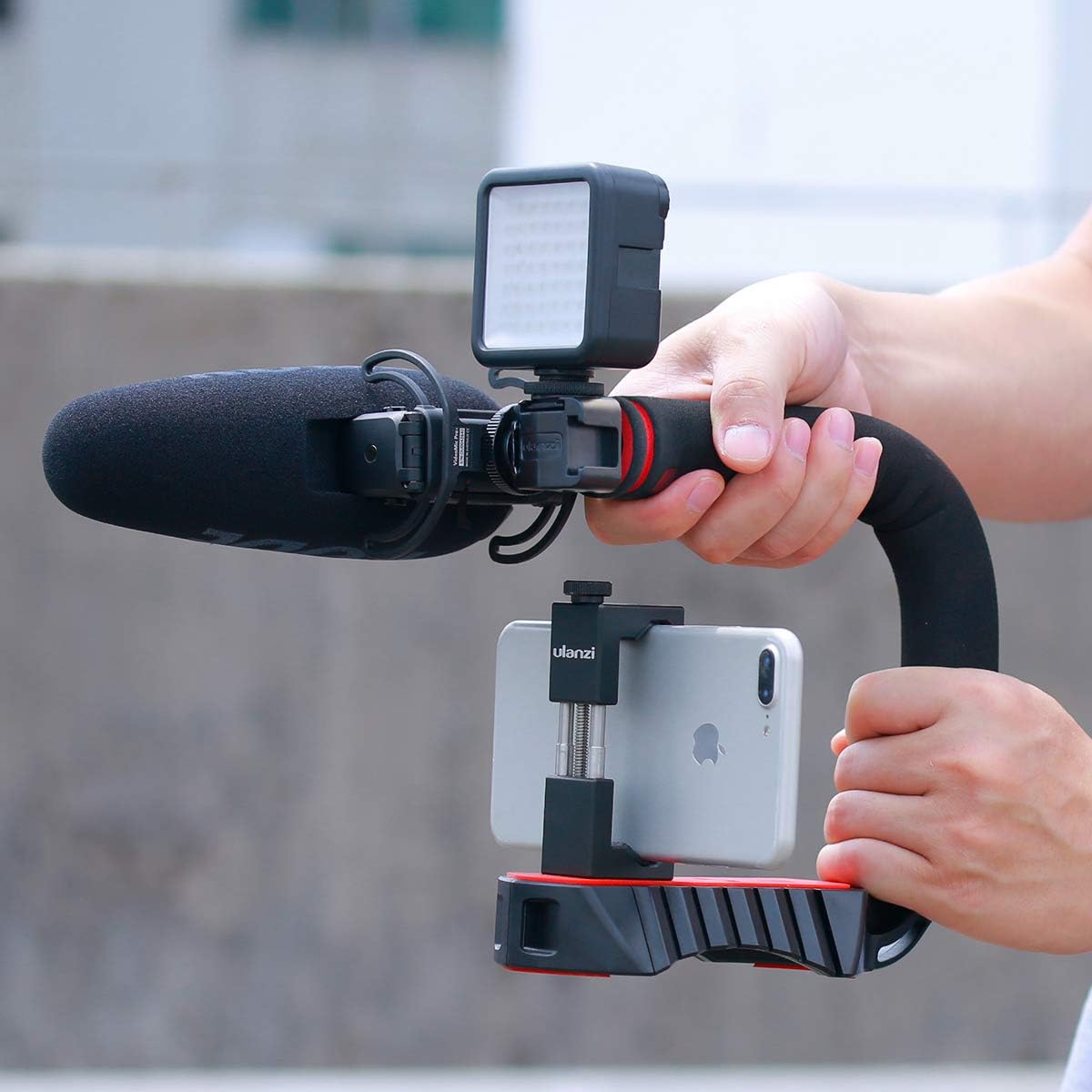 ULANZI U-Grip PRO Stabilisateur U pour Caméra & Smartphone