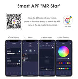 Ruban LED Néon RGB Intelligent Bluetooth USB 5V 2M à 10M