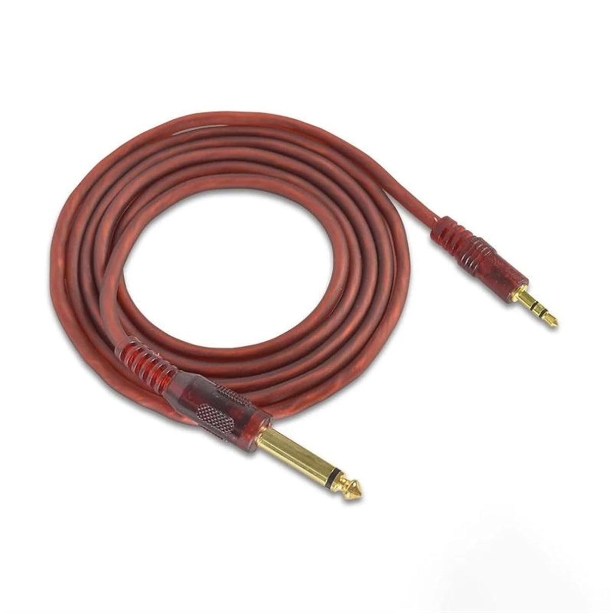 Câble Audio Stéréo 1.5m – Jack 3.5mm vers 6.35mm pour Guitare, Ordinateur, Enceinte, Amplificateur