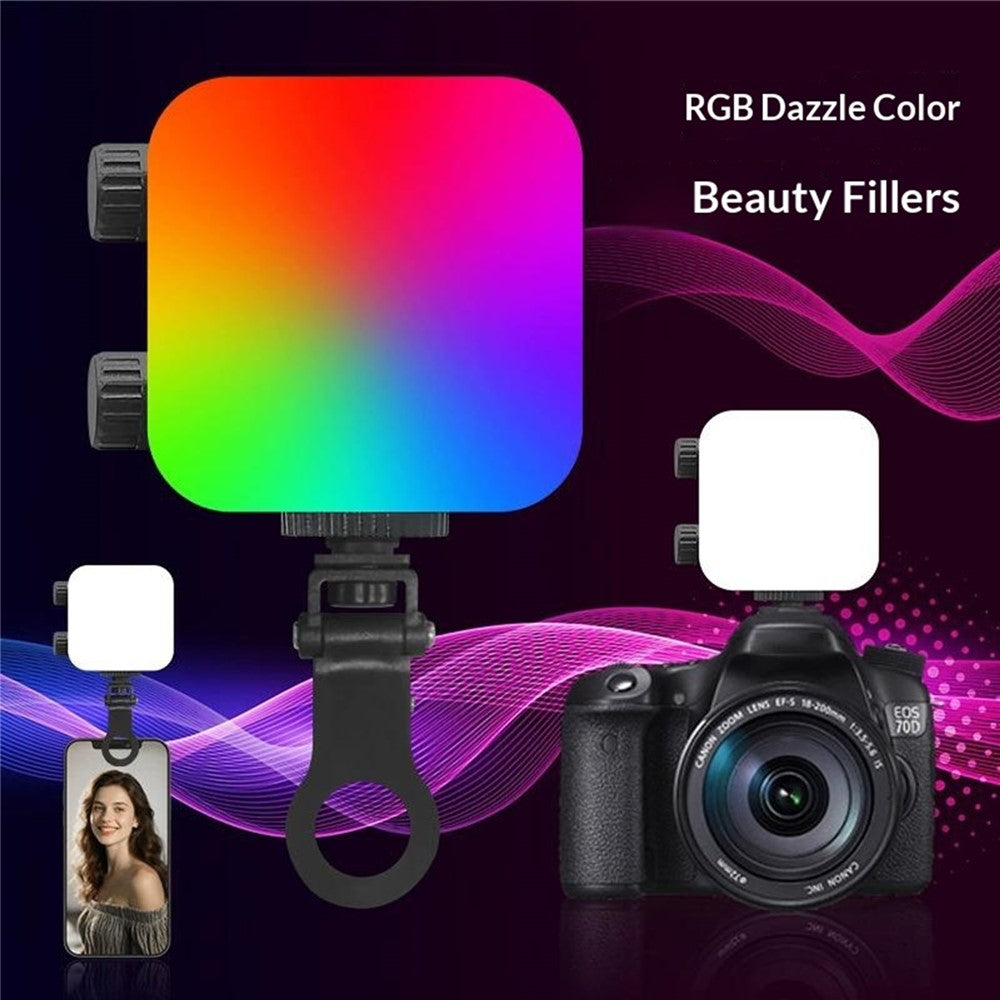 Lampe LED RGB MJ-31 Rechargeable USB-C pour Photo et Vidéo