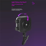 Lampe LED RGB MJ-31 Rechargeable USB-C pour Photo et Vidéo