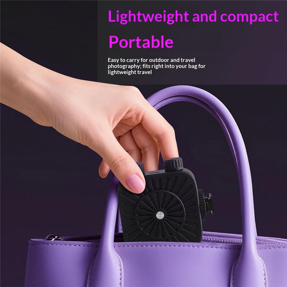 Lampe LED RGB MJ-31 Rechargeable USB-C pour Photo et Vidéo