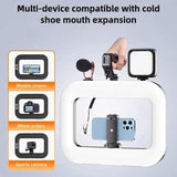 Ring Light Rectangulaire RGB 20W Rechargeable 3600mAh