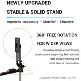 K28P – Selfie Stick Tripod 175 cm avec Télécommande Sans Fil