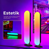 Bâton LED RGB Portable Ajustable MJ-21 – Éclairage USB Rechargeable -1 piece