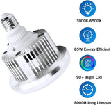 Ampoule LED 85W Photo/Vidéo E27 avec Télécommande 3000K-6500K