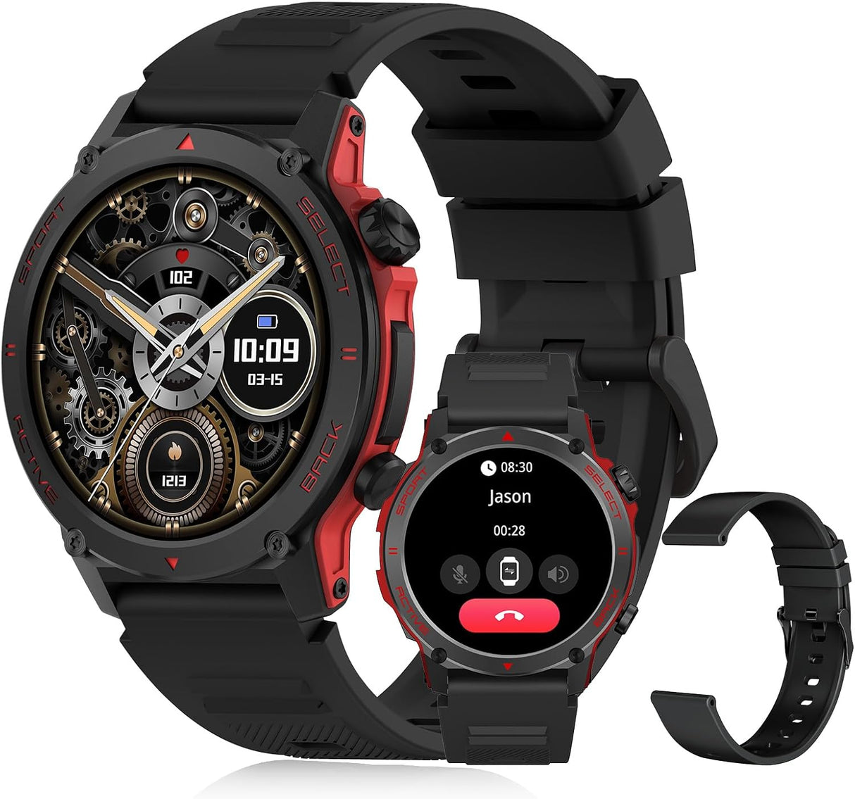 Smart Watch PEJE ZW13-AMD AMOLED 1,43″ Appels Bluetooth IP68