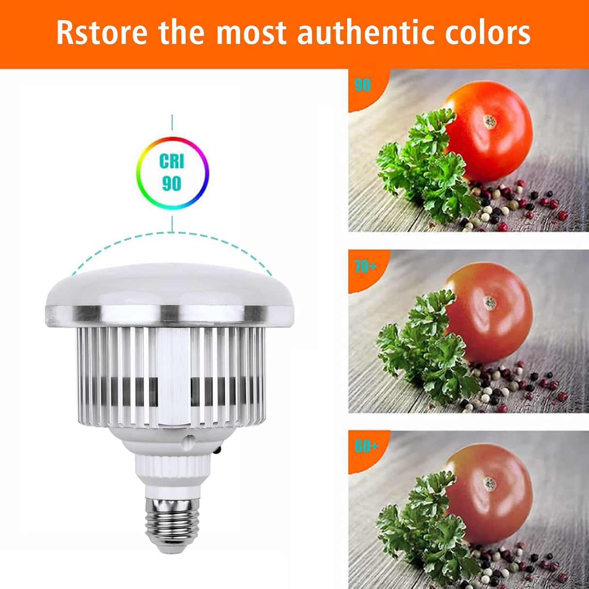 Ampoule LED 85W Photo/Vidéo E27 avec Télécommande 3000K-6500K