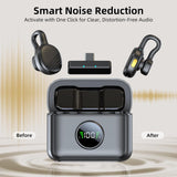 Micro-cravate sans fil 2.4G avec réduction DSP