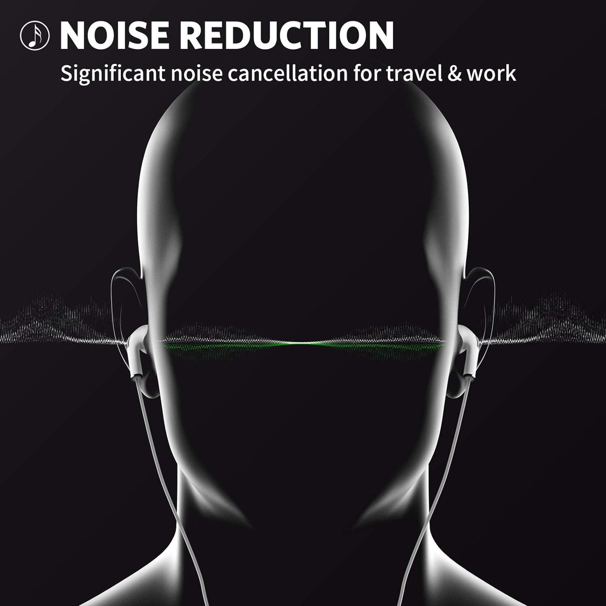 Écouteurs filaires Plustar : Son HD, Isolation du bruit, Basses profondes