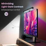 Lampe Écran PC LED RGB 2-en-1 avec Éclairage Réglable