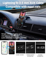 Câble Audio Lightning vers Jack 3,5 mm Royal OX-7G Premium