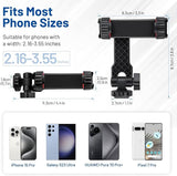 Support Smartphone Jmary BH-05 avec Double Griffe Cold Shoe