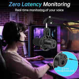 Microphone Dynamique WM8 XLR/USB avec Bras Articulé – Kit Podcast & Streaming