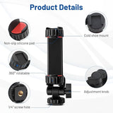 Support Smartphone Jmary BH-05 avec Double Griffe Cold Shoe