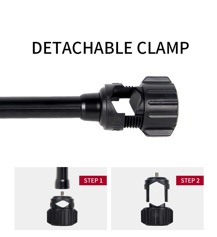 Bras d’extension universel MT-21 avec pince 1/4" pour bureau et trépied