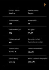 Microphone Lavalier Sans Fil DUNSPIN SK-963/964 – iPhone & Type-C