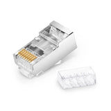 10 pièces RJ45 connecteur de réseau de prise modulaire pour UTP Cat5