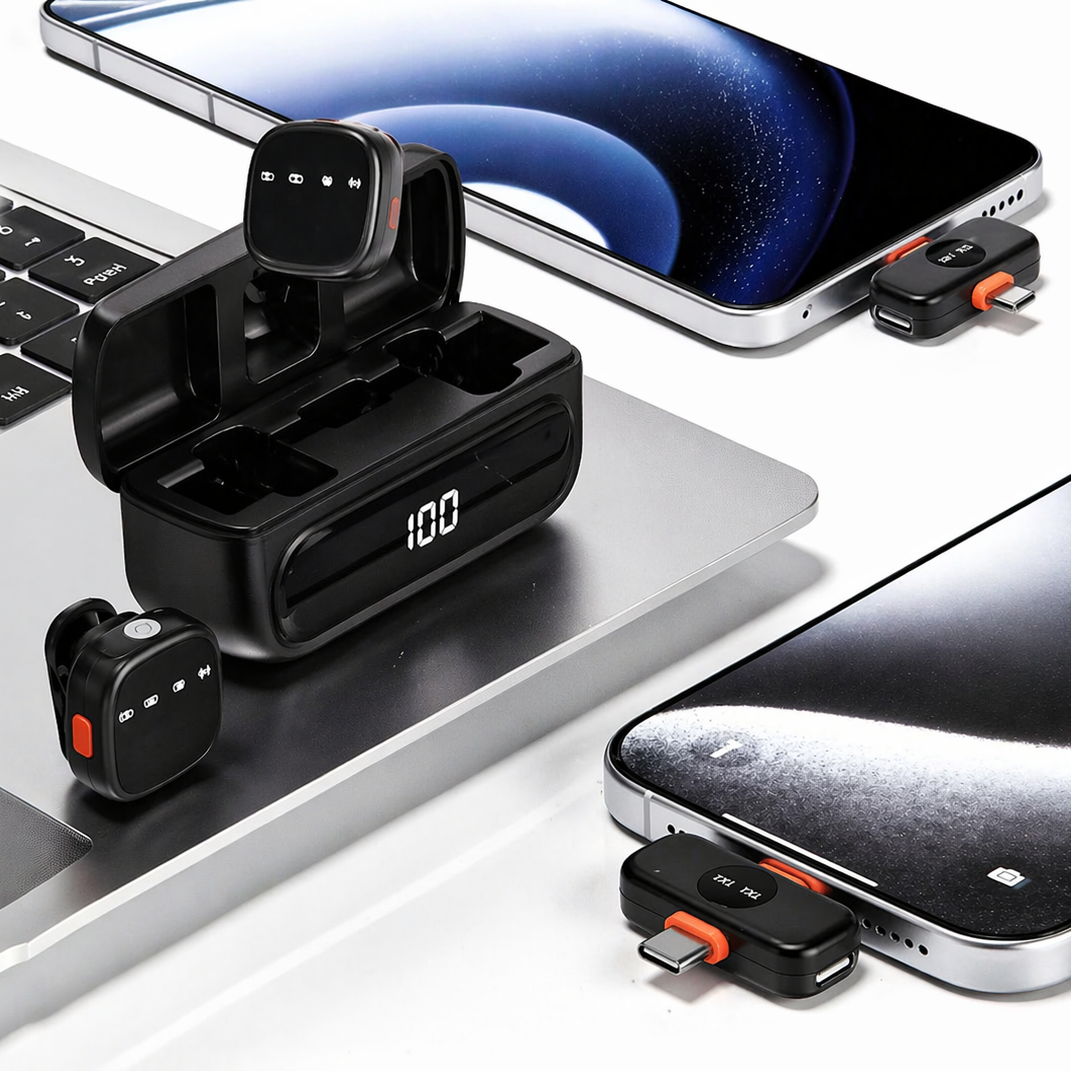 Micro Cravate Sans Fil MIC AIR S20 Lightning & Type-C