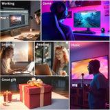 Barre Lumineuse LED RGB 45 cm pour Écran – Contrôle Tactile