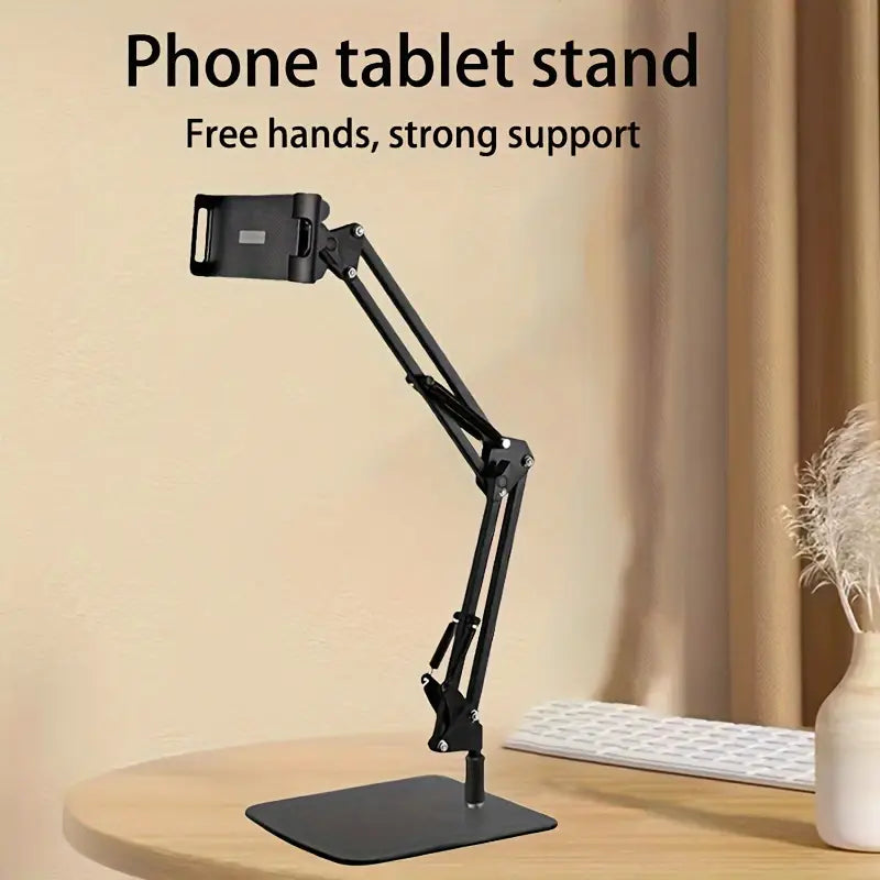 دعم الهاتف والتابلت الدوار والقابل للسحب - حامل مكتب أو سرير للمشاهدة ومقاطع الفيديو