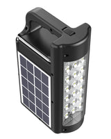 Chargeur Solaire Multifonction avec Batterie, Radio, Bluetooth et Lampe LED - 3000mAh