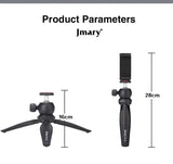 Mini Trépied MT-20 Compact 14 cm avec Rotule 1/4"