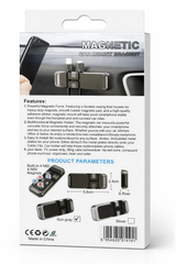 Support magnétique voiture pour téléphone et câble – 2-en-1