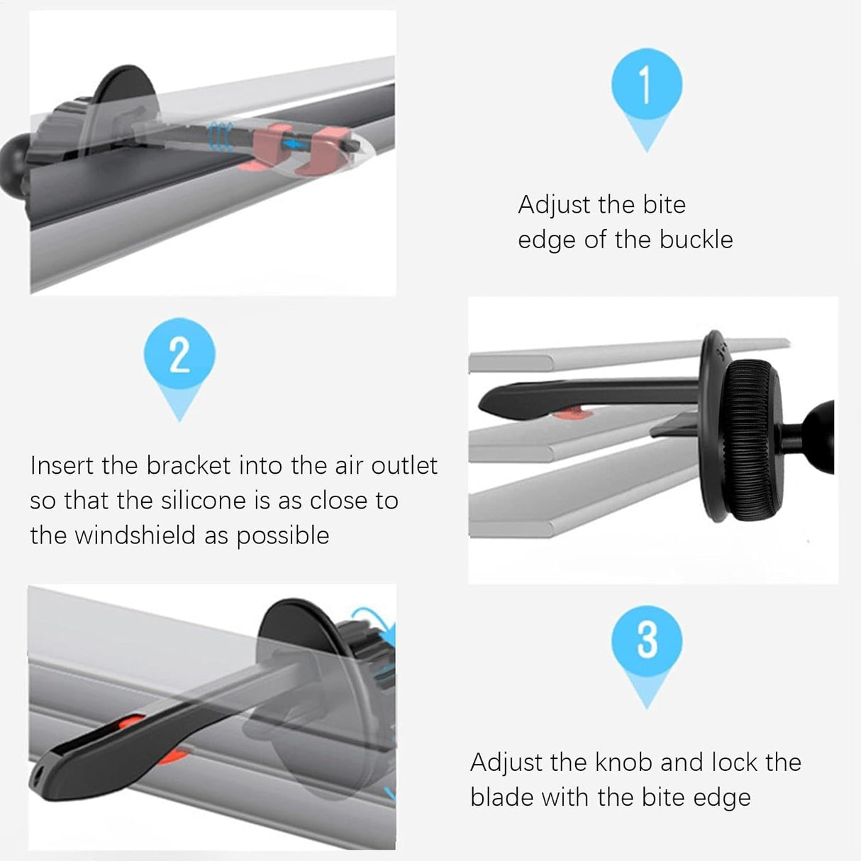 دعم مغناطيسي للسيارة - قفل ذكي دائري من PLUSTAR