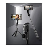 1 AXIS Stabilisateur Téléphone C06 avec Trépied et Perche Selfie 360°