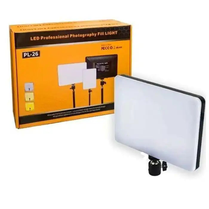 Panneau LED vidéo PL-26 pour photographie et éclairage studio