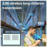 Scanner Code-Barres Sans Fil Deli S226W 1D/2D USB & Bluetooth