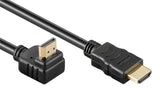Câble HDMI vers HDMI Coudé à 90 Degrés - 3m Haute Vitesse 1.4